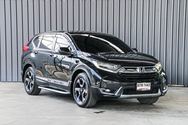 Honda CR-V 2019 2.4 EL 4WD Utility-car เบนซิน ไม่ติดแก๊ส เกียร์อัตโนมัติ ดำ รูปที่ 3