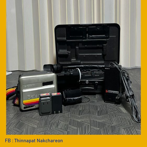 Sony Betamovie BMC-100P (1983) ครบกล่อง กล่องเหล็กตรงรุ่น