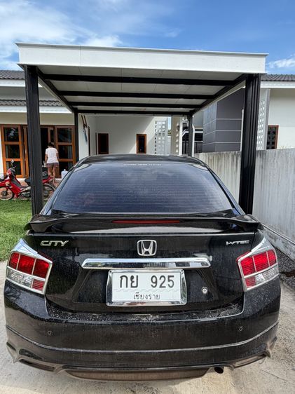 Honda City 2008 1.5 V i-VTEC Sedan เบนซิน ไม่ติดแก๊ส เกียร์อัตโนมัติ ดำ รูปที่ 2