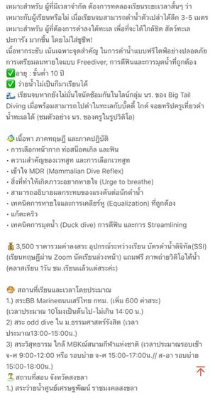 SSI Try-Freediving เรียนฟรีไดฟ์เบื้องต้น รูปที่ 9