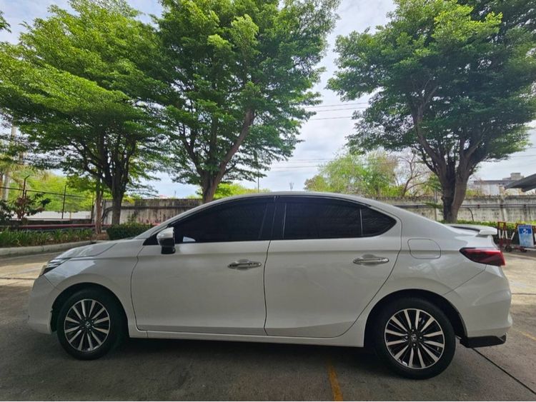Honda City 2021 Sedan เบนซิน ไม่ติดแก๊ส เกียร์อัตโนมัติ ขาว รูปที่ 4