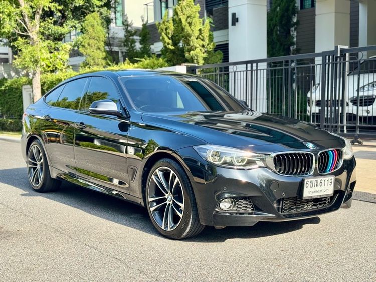 BMW Series 3 2019 320d Sedan ดีเซล ไม่ติดแก๊ส เกียร์อัตโนมัติ ดำ รูปที่ 2