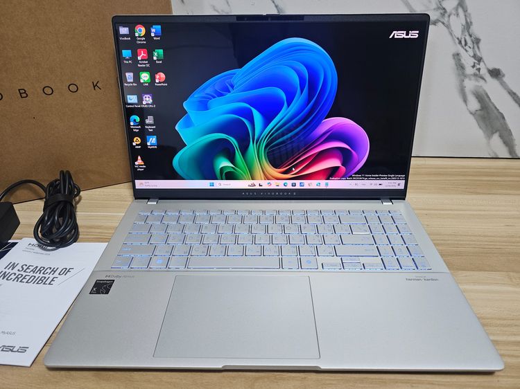 VivoBook S15 OLED 2.8K 15.6" Snapdragon Xplus+16 ddr5ssd 1Tb ประกันศูนย์ ยาวๆ