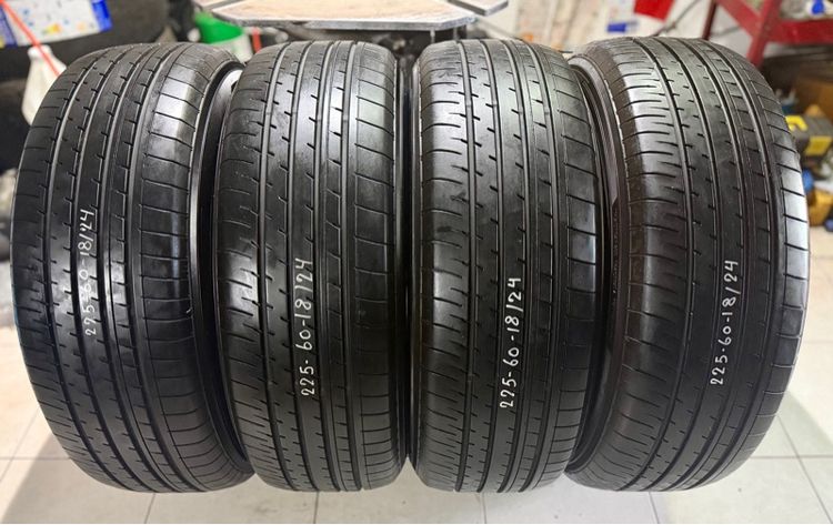 YOKOHAMA AE61 225 60 18 ญี่ปุ่นมือสอง ปี24