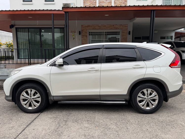 Honda CR-V 2014 2.0 E 4WD Utility-car เบนซิน ไม่ติดแก๊ส เกียร์อัตโนมัติ ขาว รูปที่ 3