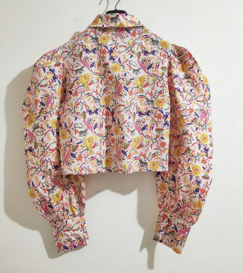 เสื้อเชิ้ตแขนพองทรงครอป รูปที่ 8