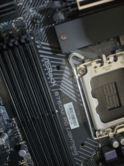 ขายด่วน เคส พร้อมเมนบอร์ด ยี่ห้อ ASROCK LIGHTING B760M  LGA1700 และ Power Supply ของ ASUS TUF Gaming 650 w   ใช้งานได้ปกติ ราคานี้รับของเองครับ รูปที่ 6