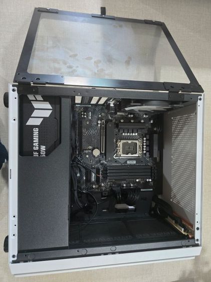 ขายด่วน เคส พร้อมเมนบอร์ด ยี่ห้อ ASROCK LIGHTING B760M  LGA1700 และ Power Supply ของ ASUS TUF Gaming 650 w   ใช้งานได้ปกติ ราคานี้รับของเองครับ รูปที่ 5