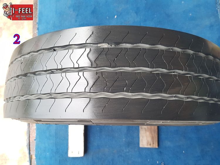 ยางเก่า รถบรรทุกRadial Tire ใช้แล้ว มี 3เส้น 215-75r17.5 Austone รูปที่ 9