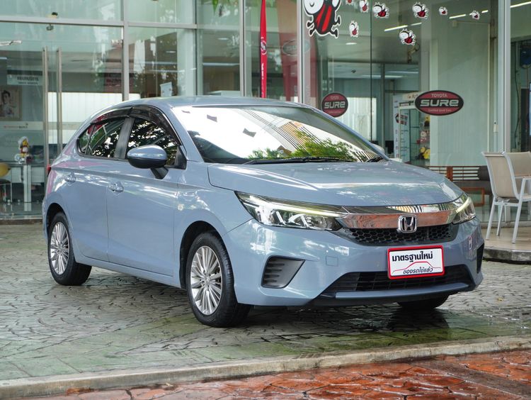 Honda City 2021 1.0 S+ Sedan เบนซิน ไม่ติดแก๊ส เกียร์อัตโนมัติ เทา รูปที่ 3