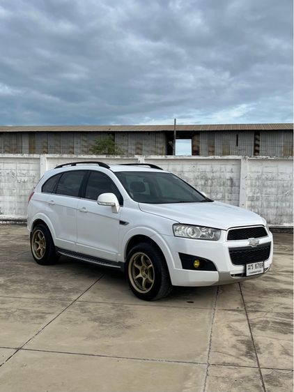 Chevrolet Captiva 2012 2.4 LTZ เบนซิน LPG เกียร์อัตโนมัติ ขาว รูปที่ 1