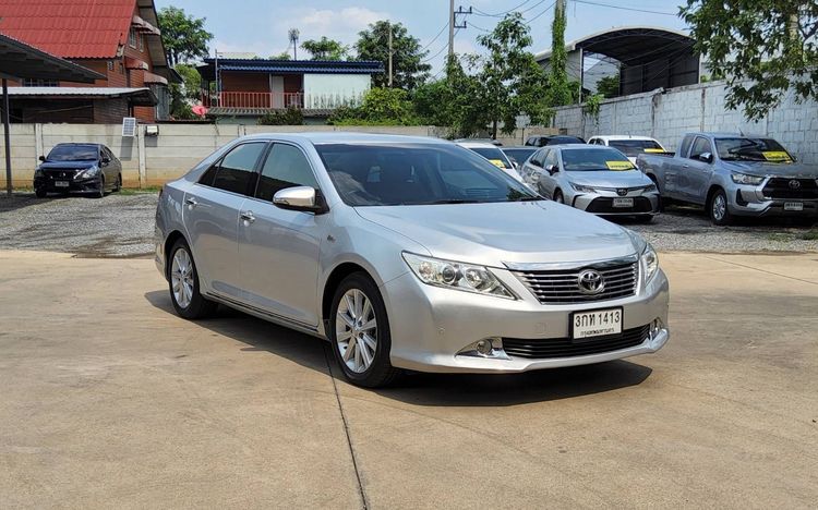 Toyota Camry 2014 2.5 G Sedan เบนซิน ไม่ติดแก๊ส เกียร์อัตโนมัติ บรอนซ์เงิน รูปที่ 3