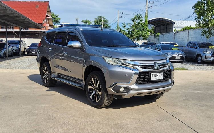 Mitsubishi Pajero Sport 2018 2.4 GT Premium Utility-car ดีเซล ไม่ติดแก๊ส เกียร์อัตโนมัติ เทา รูปที่ 3