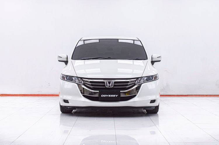 Honda Odyssey 2013 2.4 JP Utility-car เบนซิน ไม่ติดแก๊ส เกียร์อัตโนมัติ ขาว รูปที่ 4