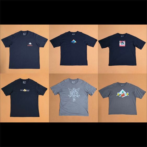 อื่นๆ เสื้อทีเชิ้ต ดำ แขนสั้น Emerica เสื้อยืดผู้ชาย Size XL มือสอง ของแท้ สภาพเหมือนใหม่