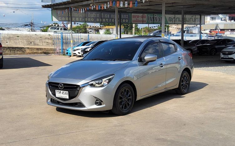 Mazda Mazda 2 2018 1.3 High Plus Sedan เบนซิน ไม่ติดแก๊ส เกียร์อัตโนมัติ เทา