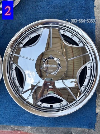 ล้อWork Euroline EVD 18 ล้อมือ1 ไม่เคยใช้งาน japan chrome รูปที่ 8