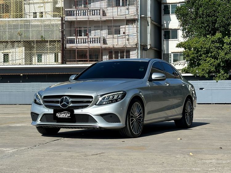 รถ Mercedes-Benz C-Class C220 สี เงิน