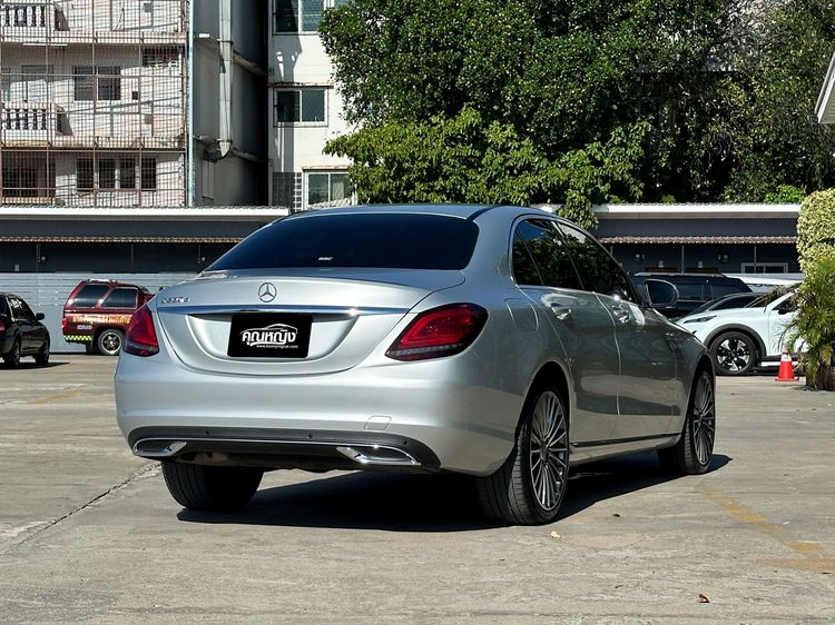 Mercedes-Benz C-Class 2019 C220 Sedan ดีเซล ไม่ติดแก๊ส เกียร์อัตโนมัติ เงิน รูปที่ 3