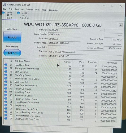 WD Purple 10TB รูปที่ 4