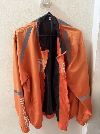 เสื้อเชิ๊ตแบบซิป ช็อปปี้ มือสอง ไซ้ย์ 2XL เสื้อคลุมไรเดอร์ ของแท้ รูปที่ 3