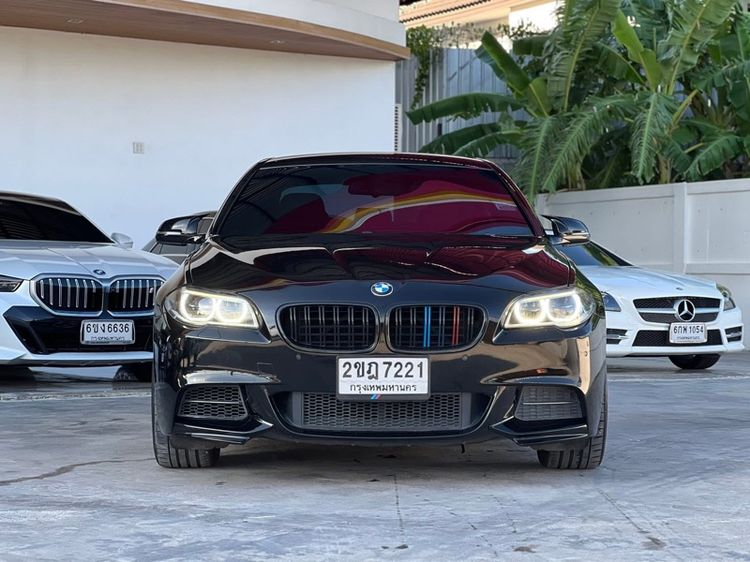 BMW Series 5 2015 525i Sedan เบนซิน ไม่ติดแก๊ส เกียร์อัตโนมัติ ดำ รูปที่ 2