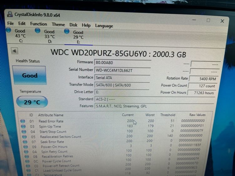 Hard disk 2 TB. รูปที่ 4