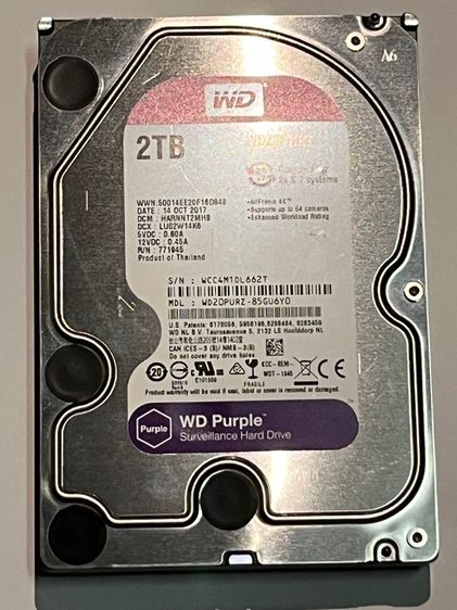 Hard disk 2 TB. รูปที่ 2