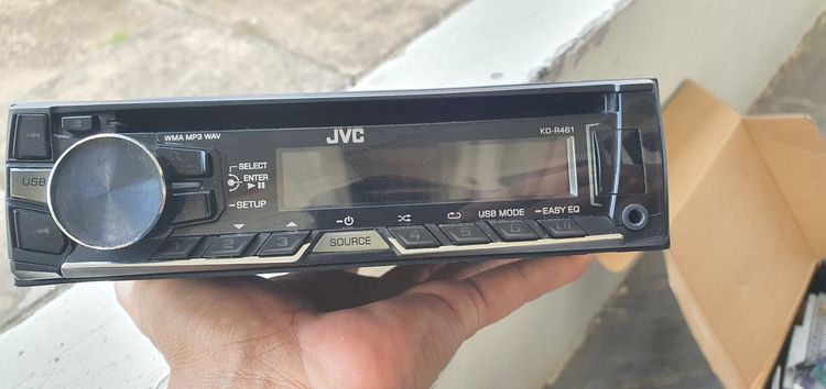 วิทยุติดรถยนต์ JVC 