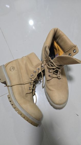 น้ำตาล หนังแท้ รองเท้าบู๊ท UK 7.5 | EU 41 1/3 | US 8 รองเท้า Timberland 