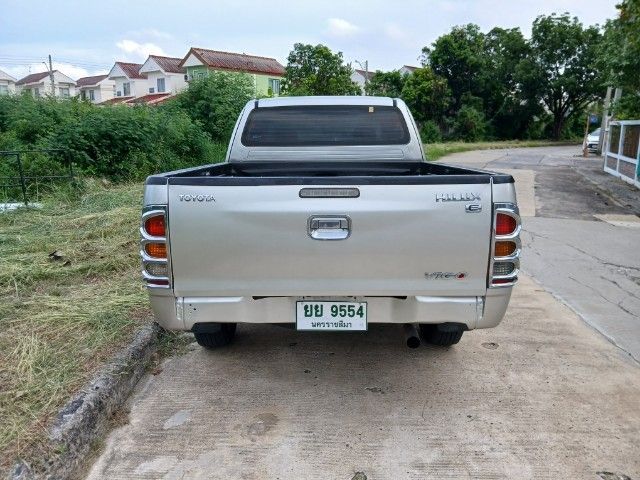 Toyota Hilux Vigo 2009 2.5 E Pickup ดีเซล ไม่ติดแก๊ส เกียร์ธรรมดา เทา รูปที่ 3