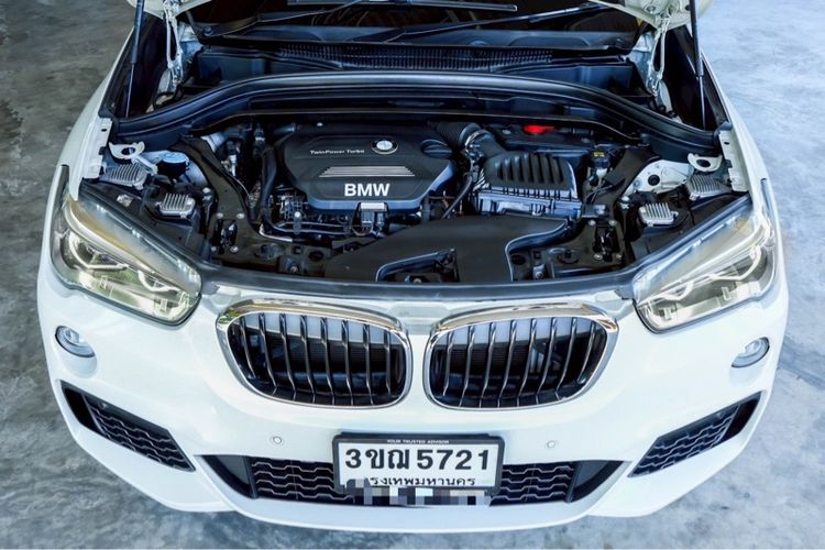 BMW X1 2017 2.0 sDrive18d M Sport Utility-car ดีเซล ไม่ติดแก๊ส เกียร์อัตโนมัติ ขาว รูปที่ 3