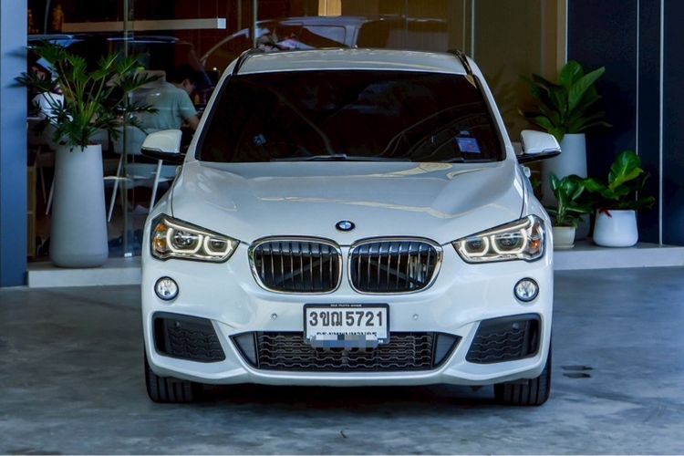 BMW X1 2017 2.0 sDrive18d M Sport Utility-car ดีเซล ไม่ติดแก๊ส เกียร์อัตโนมัติ ขาว รูปที่ 2
