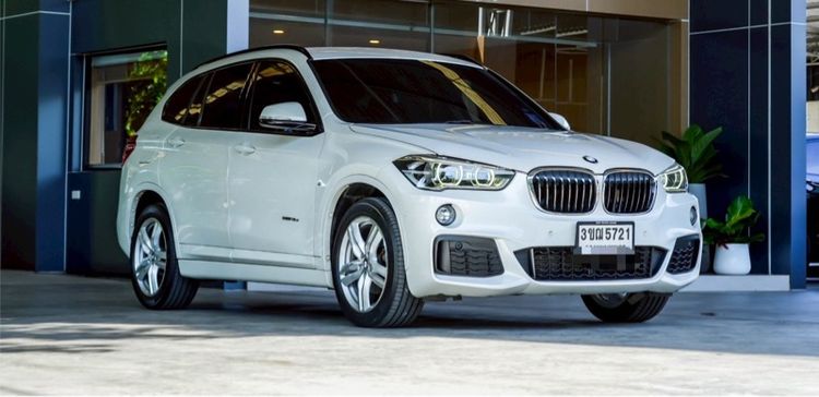 BMW X1 2017 2.0 sDrive18d M Sport Utility-car ดีเซล ไม่ติดแก๊ส เกียร์อัตโนมัติ ขาว รูปที่ 4
