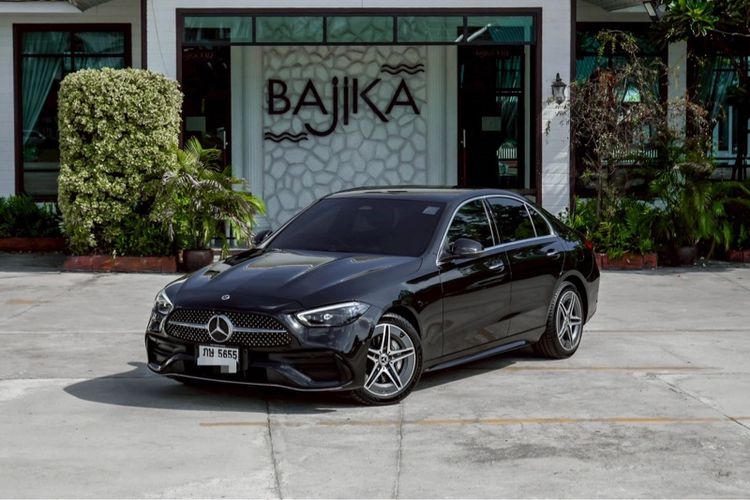 Mercedes-Benz C-Class 2023 C350 Sedan เบนซิน ไม่ติดแก๊ส เกียร์อัตโนมัติ ดำ รูปที่ 3