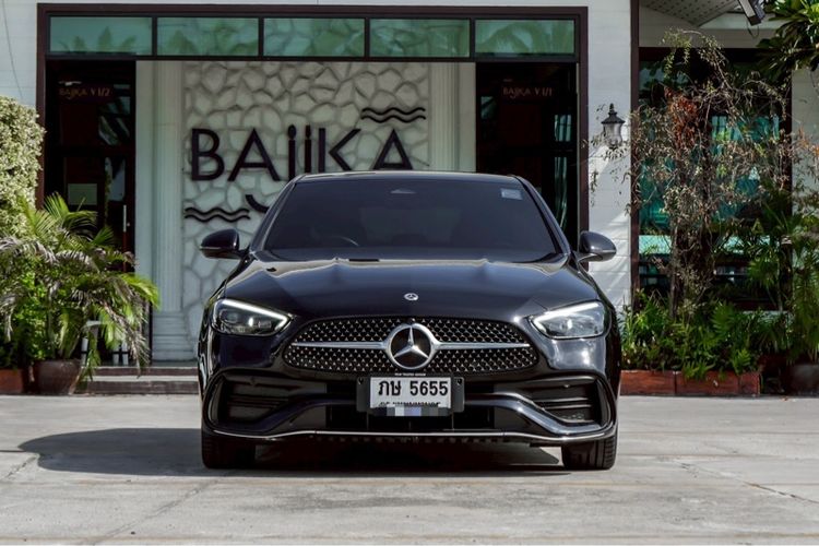 Mercedes-Benz C-Class 2023 C350 Sedan เบนซิน ไม่ติดแก๊ส เกียร์อัตโนมัติ ดำ รูปที่ 4