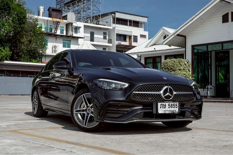 Mercedes-Benz C-Class 2023 C350 Sedan เบนซิน ไม่ติดแก๊ส เกียร์อัตโนมัติ ดำ