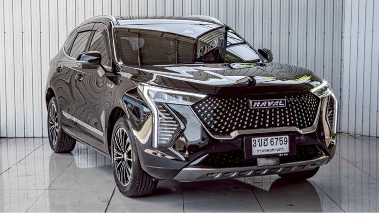 GWM Haval Jolion 2023 1.5 HEV Ultra Utility-car ปลั๊กอินไฮบริด (PHEV) ไม่ติดแก๊ส เกียร์อัตโนมัติ ดำ รูปที่ 3
