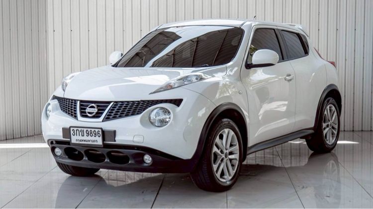 Nissan Juke 2014 1.6 V Utility-car เบนซิน ไม่ติดแก๊ส เกียร์อัตโนมัติ ขาว รูปที่ 4