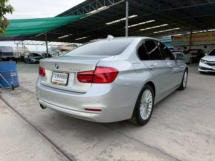 BMW Series 3 2018 320d Sedan ดีเซล ไม่ติดแก๊ส เกียร์อัตโนมัติ เทา รูปที่ 4