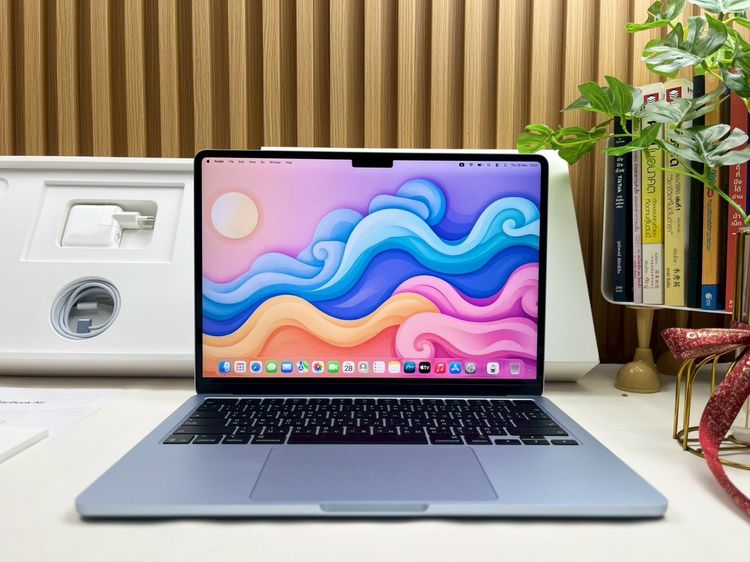 MacBook Air 13.6-inch M4 2025 Ram16GB SSD256GB SkyBlue apple care 29 April 2027 