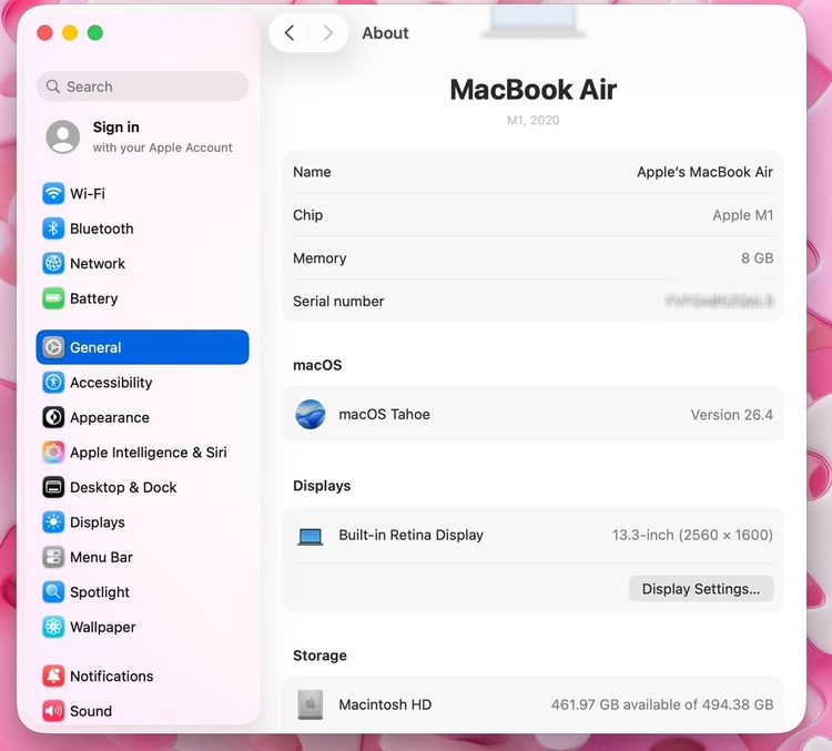 MacBook Air 13-inch M1,2020 Ram8GB SSD512GB SpaceGray รูปที่ 12