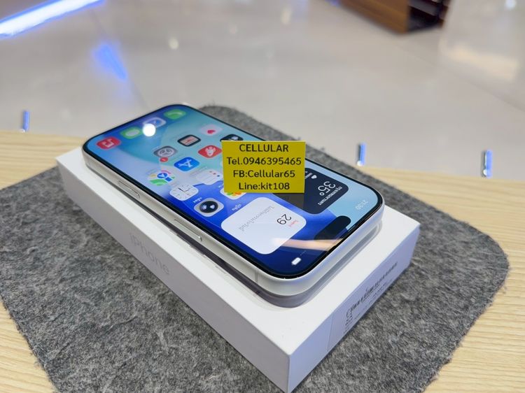 (ติดจอง)iPhone 17 Pro 256GB Batt100 ประกันศูนย์ไทย5เดือนกว่า ครบกล่อง รูปที่ 5
