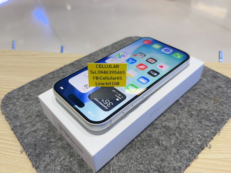 (ติดจอง)iPhone 17 Pro 256GB Batt100 ประกันศูนย์ไทย5เดือนกว่า ครบกล่อง รูปที่ 6