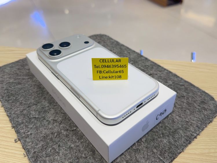 (ติดจอง)iPhone 17 Pro 256GB Batt100 ประกันศูนย์ไทย5เดือนกว่า ครบกล่อง รูปที่ 10