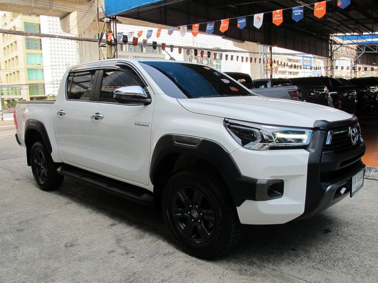 Toyota Hilux Revo 2025 Double Cab 2.4 Entry Prerunner Pickup ดีเซล ไม่ติดแก๊ส เกียร์อัตโนมัติ ขาว รูปที่ 2