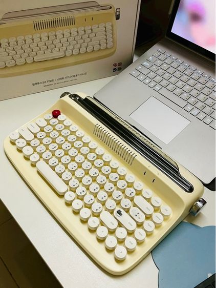 Actto Actto Keyboard รุ่น B307 สไตล์ย้อนยุค สภาพเหมือนใหม่ รูปที่ 5