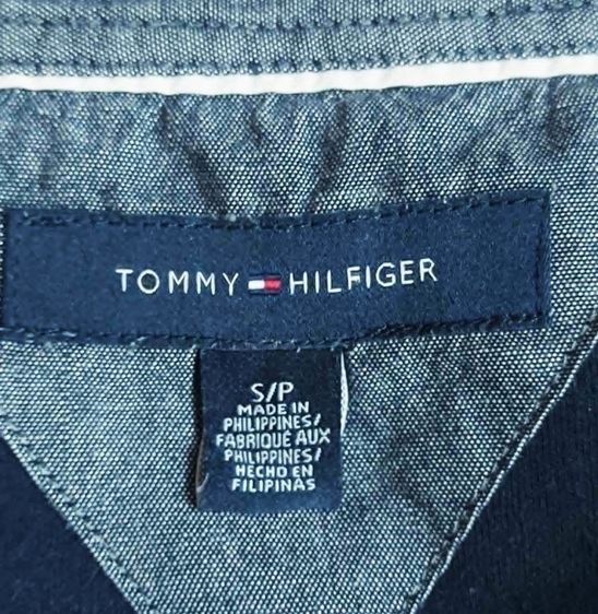 TOMMY HILFIGER Classic Essential Polo Shirt pique cotton รูปที่ 8