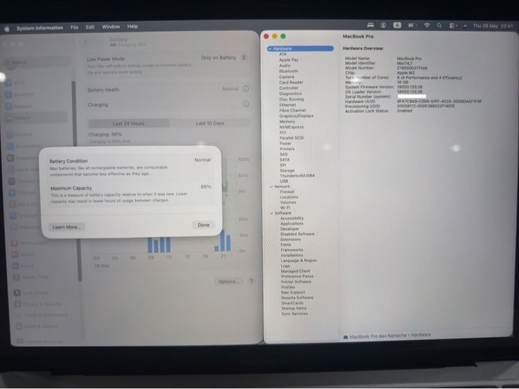 ขาย MacBook Pro M2 13” RAM 16GB รูปที่ 3