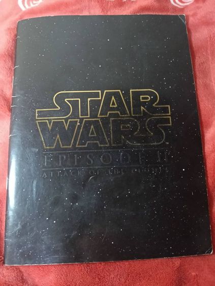 🔥 STAR WARS Episode II หนังสือญี่ปุ่นแท้ ปี 2002 ของสะสมหายาก